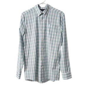Southern Tide Charleston Shirt Brrr Men's Small Long Sleeve Button Down Plaid